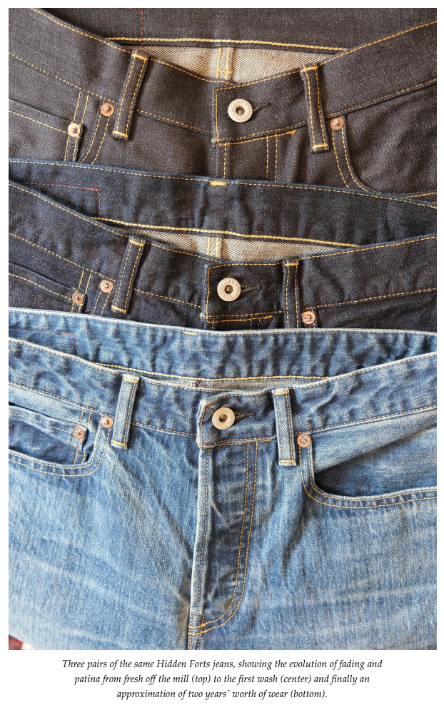 The Art of Selvedge Denim with Hidden Forts