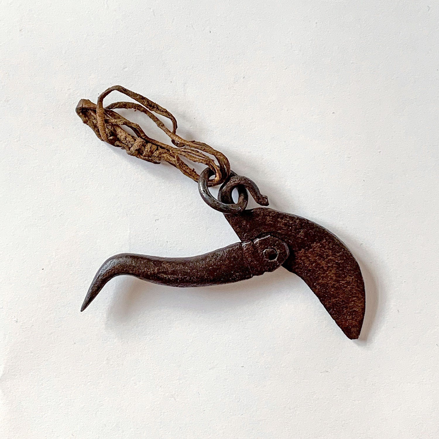 Antique Iron Fishermans Knife