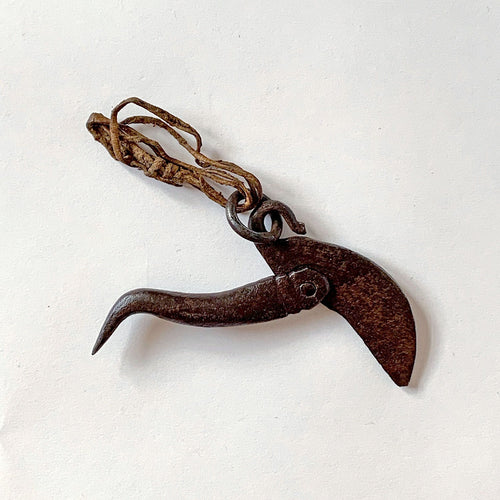 Antique Iron Fishermans Knife