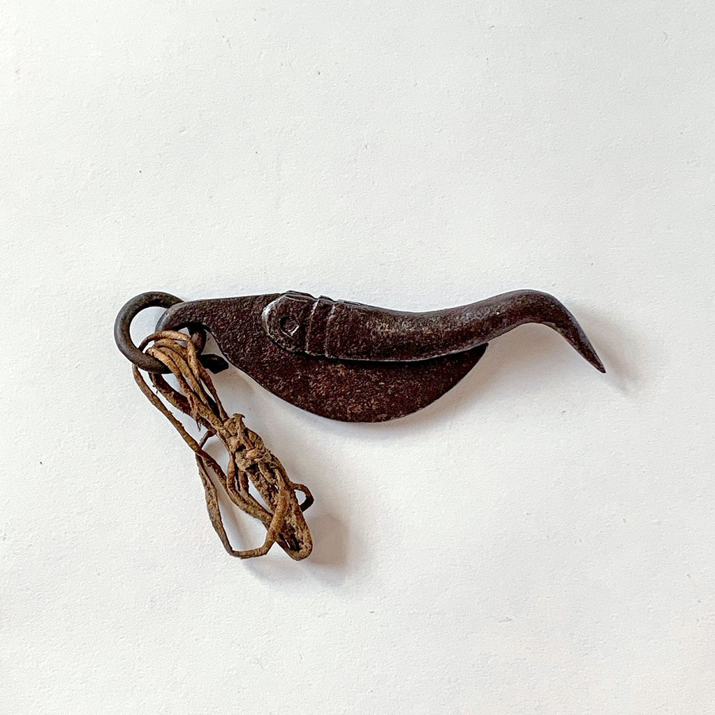 Antique Iron Fishermans Knife