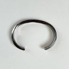 Vintage Sterling Carinated Cuff Bracelet