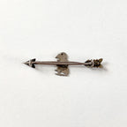 Vintage 800 Silver Aztec Arrow Pin