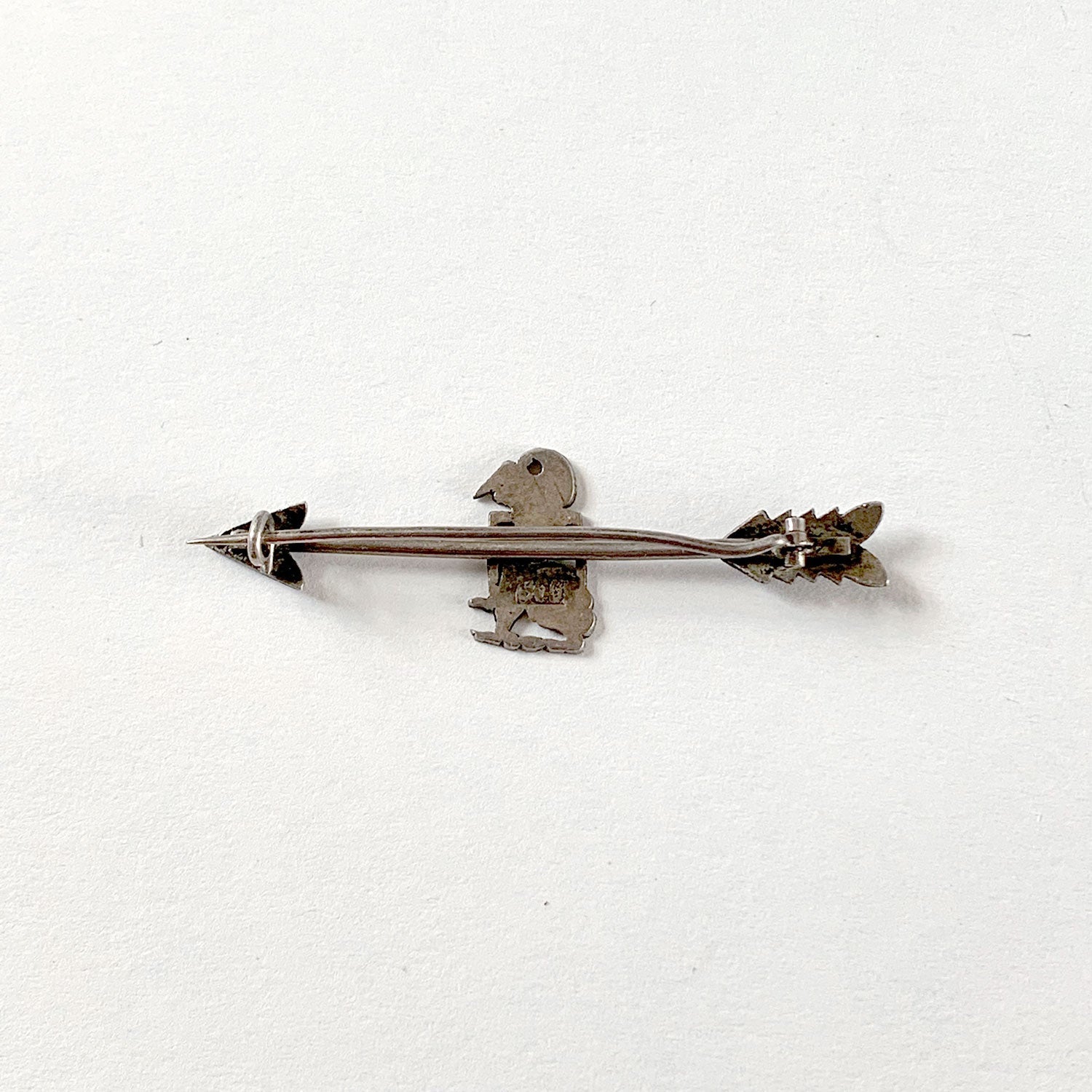 Vintage 800 Silver Aztec Arrow Pin
