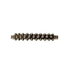 Vintage Sterling “Bump-up” Cuff Bracelet