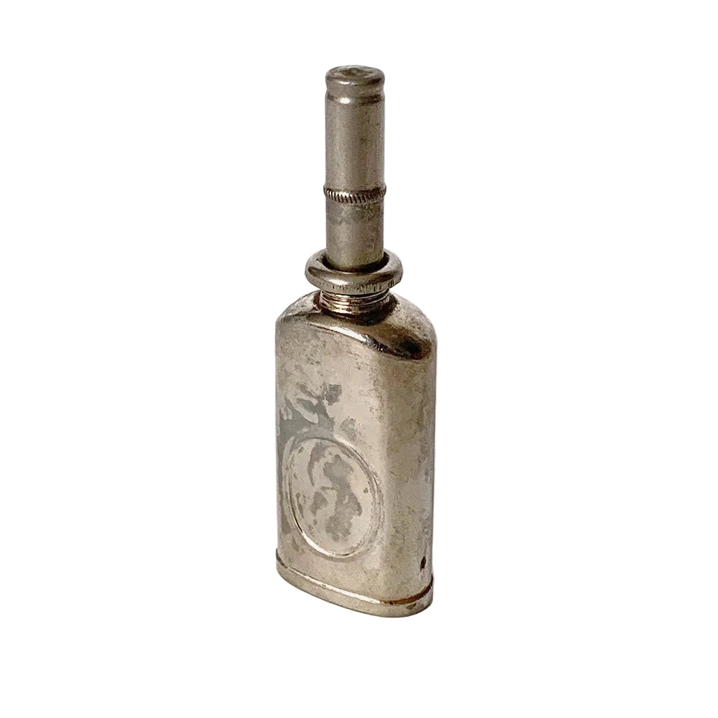 Vintage Small Chrome Oiler