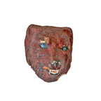 Vintage Mini Wolf Head Wall Hanging