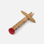 Vintage Wood Carved Totem Pole