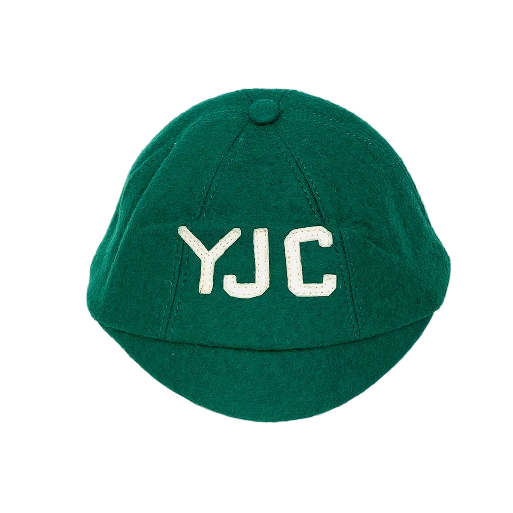 Vintage Green YJC Felt Cap