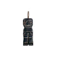 Vintage Hand Carved Tiki Man Ebony Pendant
